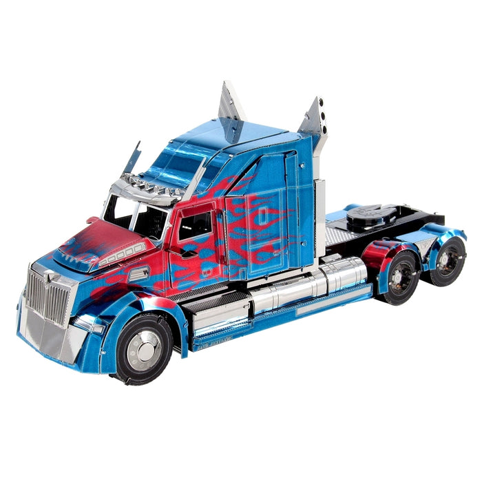 Fascinations Optimus Prime Western Star 5700 Truck Unassembled 3D Metal Model