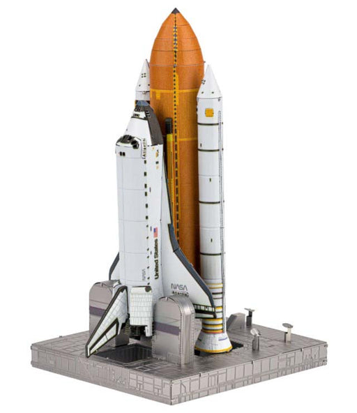 Fascinations ICONX Space Shuttle Launch Kit Laser Cut 3D Metal Model Kit