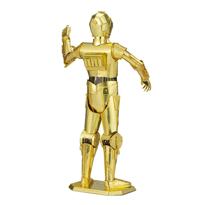 Fascinations ICONX Star Wars C-3PO Laser Cut 3D Metal Model Kit