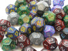 Bag of 50 Speckled Dice Menagerie #3 D12 Chessex Dice