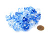 Bag of 20 Nebula Polyhedral Dice - Dark Blue with White Numbers