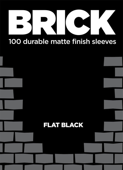 Legion Brick Sleeves with Box - Flat Black (100)