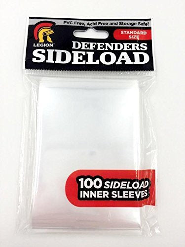 Legion Sideload Defender Inner Sleeves (100) Standard Size - Clear