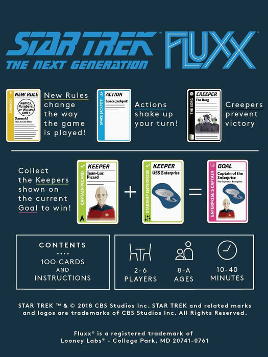 Star Trek The Next Generation Fluxx