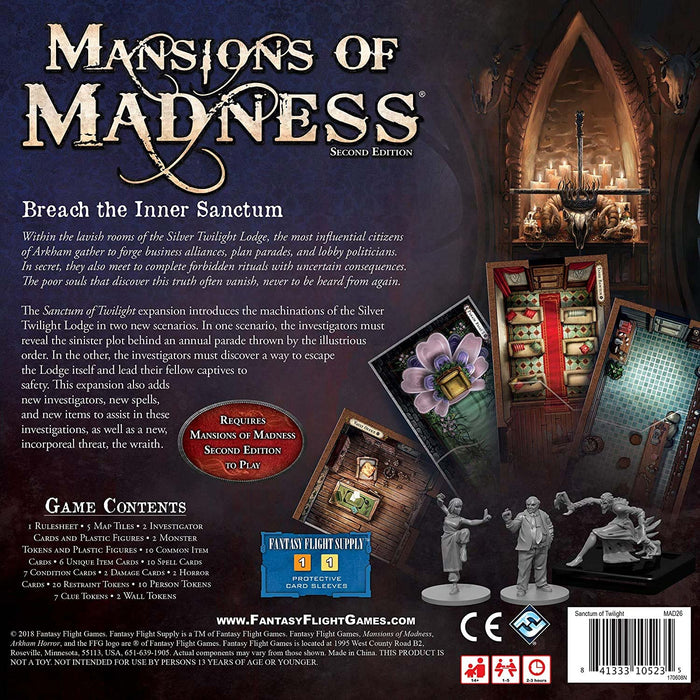 Mansions of Madness 2nd Edition: Sanctum of Twilight Expansion