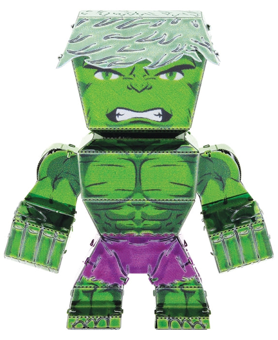 Fascinations Metal Earth Legends Avengers The Incredible Hulk Color 3D Metal Kit