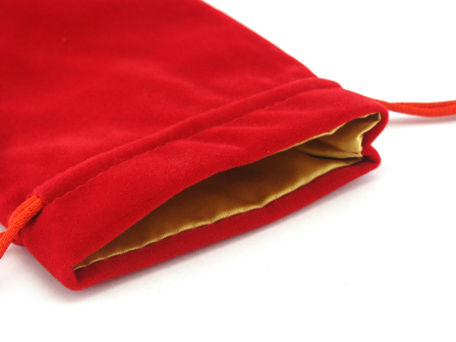 Standard 4in x 6in Velvet Dice Bag with Satin Lining - Choose Your Color