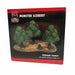 Monster Scenery, Pre-Painted Tabletop Scenery Set: Verdant Forest