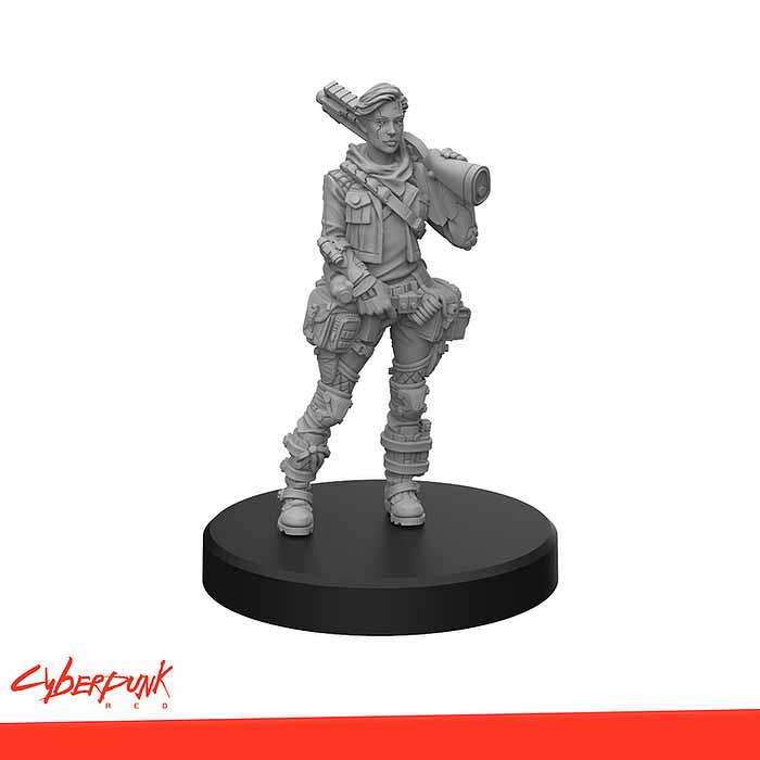 Cyberpunk RED Plastic Miniatures: Edgerunners B - Tech, Nomad, and Fixer