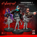 Cyberpunk RED Plastic Miniatures: Edgerunners C - Rocker, Netrunner, and Media