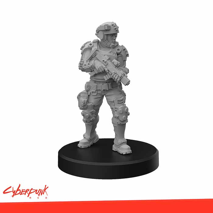 Cyberpunk RED Plastic Miniatures: Trauma Team A