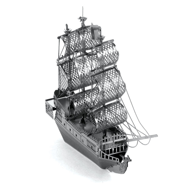 Fascinations Metal Earth Black Pearl Ship Laser Cut 3D Metal Model Kit