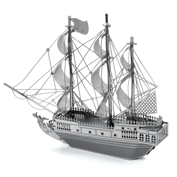 Fascinations Metal Earth Black Pearl Ship Laser Cut 3D Metal Model Kit