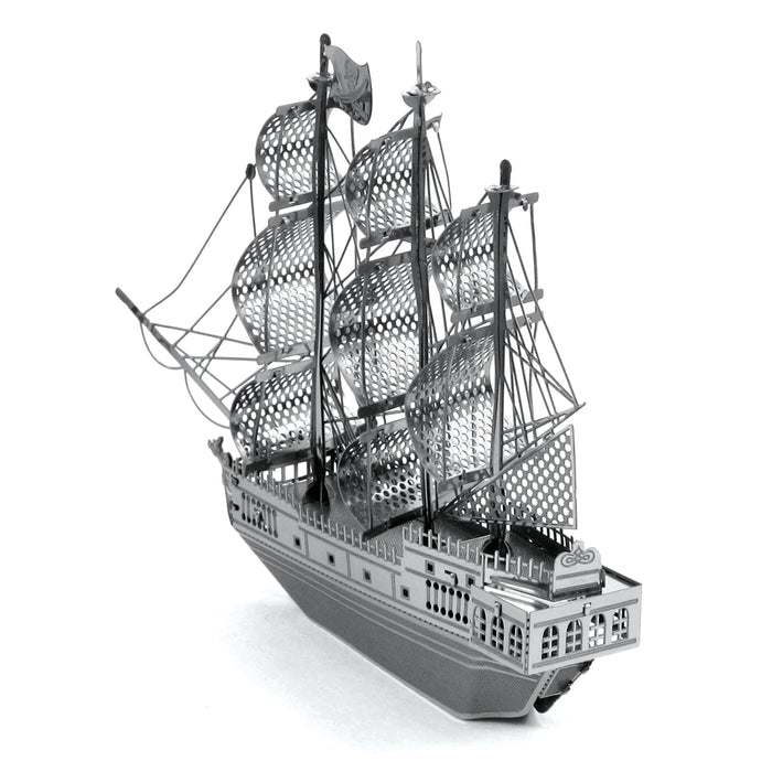 Fascinations Metal Earth Black Pearl Ship Laser Cut 3D Metal Model Kit