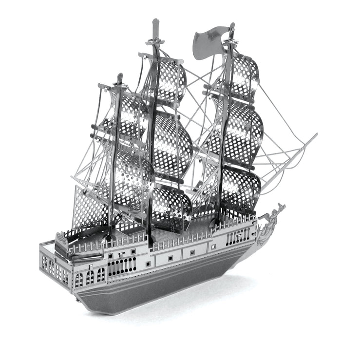 Fascinations Metal Earth Black Pearl Ship Laser Cut 3D Metal Model Kit