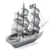 Fascinations Metal Earth Black Pearl Ship Laser Cut 3D Metal Model Kit