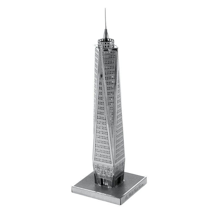 Fascinations Metal Earth One World Trade Center Laser Cut 3D Metal Model Kit