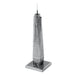Fascinations Metal Earth One World Trade Center Laser Cut 3D Metal Model Kit