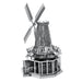 Fascinations Metal Earth Windmill Laser Cut 3D Metal Model Kit