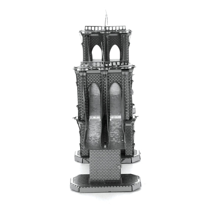 Fascinations Metal Earth Brooklyn Bridge Laser Cut 3D Metal Model Kit