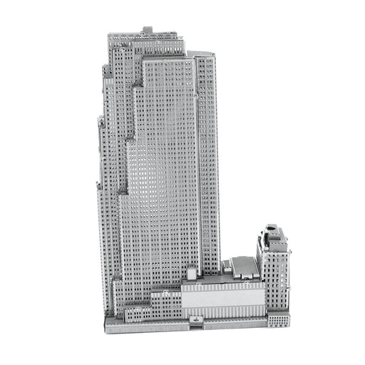 Fascinations Metal Earth 30 Rockefeller Plaza Laser Cut 3D Metal Model Kit