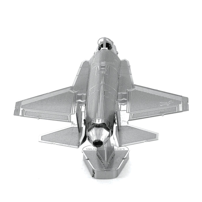 Fascinations Metal Earth F-35A Lightning II Plane Laser Cut 3D Metal Model Kit