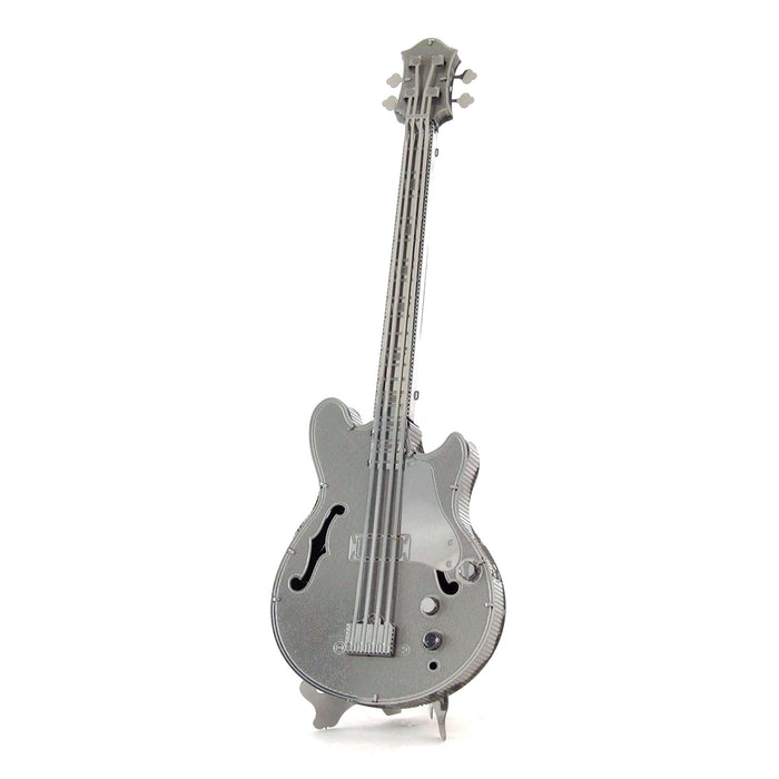 Fascinations Metal Earth Electric Bass Guitar Laser Cut 3D Metal Model Kit