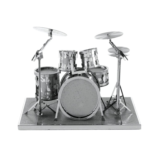 Fascinations Metal Earth Drum Set Laser Cut 3D Metal Model Kit