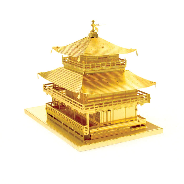 Fascinations Metal Earth Kinkaku-ji Building Gold Laser Cut 3D Metal Model Kit