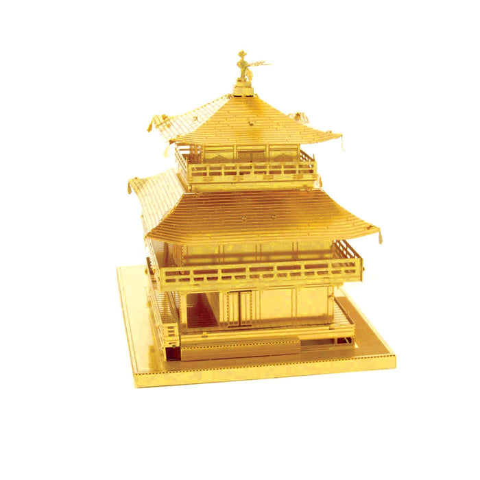 Fascinations Metal Earth Kinkaku-ji Building Gold Laser Cut 3D Metal Model Kit