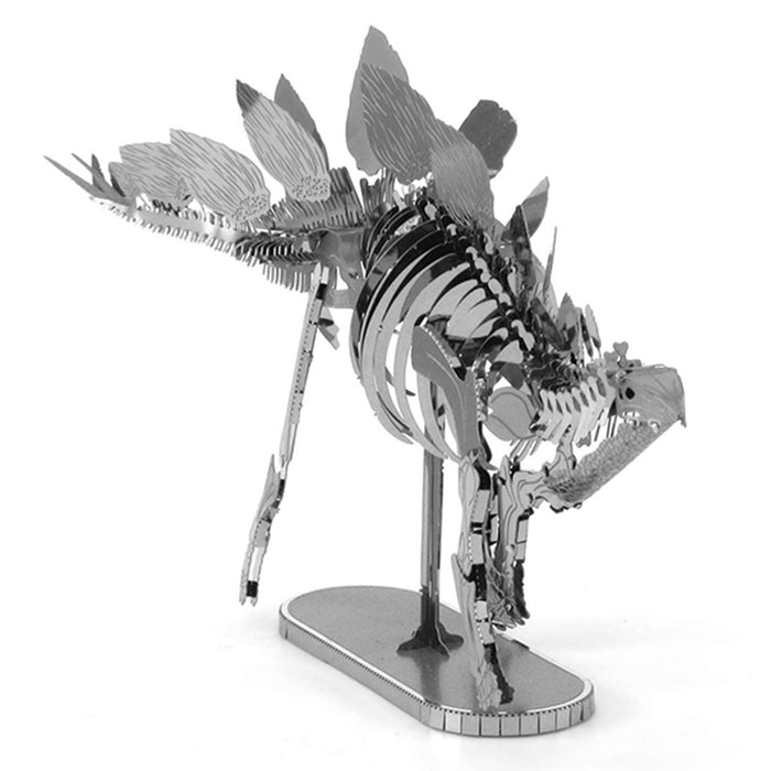 Fascinations Metal Earth Stegosaurus Skeleton Laser Cut 3D Metal Model Kit