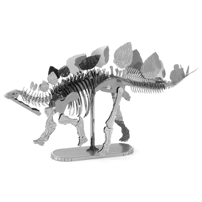 Fascinations Metal Earth Stegosaurus Skeleton Laser Cut 3D Metal Model Kit