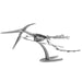 Fascinations Metal Earth Pteranodon Skeleton Laser Cut 3D Metal Model Kit