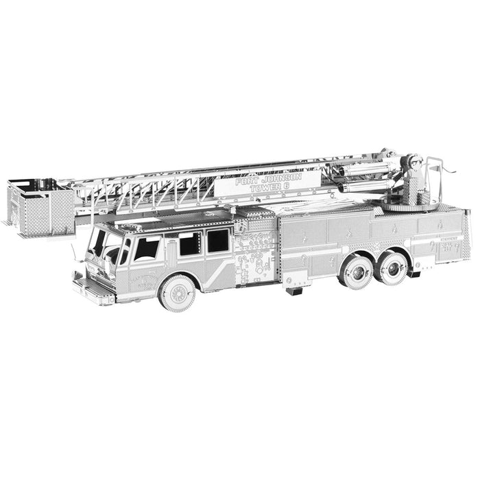 Fascinations Metal Earth Fire Engine Truck Laser Cut 3D Metal Model Kit
