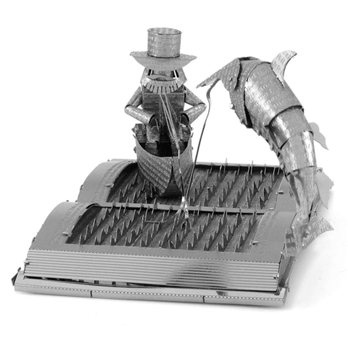 Fascinations Metal Earth The Old Man and The Sea Book 3D Metal Model Kit