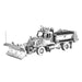 Fascinations Metal Earth Freightliner 114SD Snow Plow Laser Cut 3D Model Kit