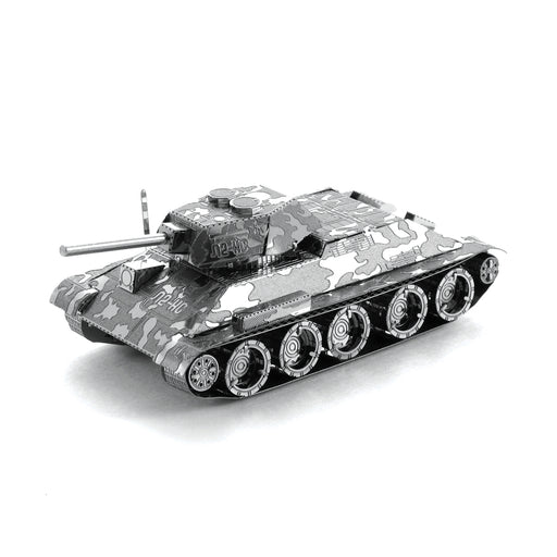 Fascinations Metal Earth T-34 Tank Laser Cut 3D Metal Model Kit