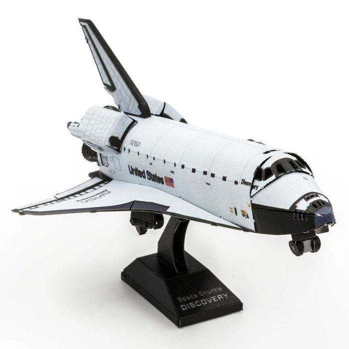 Fascinations Metal Earth Space Shuttle Discovery Laser Cut 3D Metal Model Kit