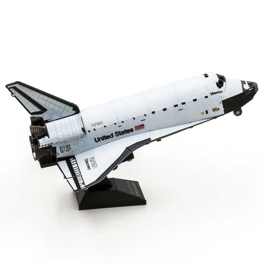 Fascinations Metal Earth Space Shuttle Discovery Laser Cut 3D Metal Model Kit
