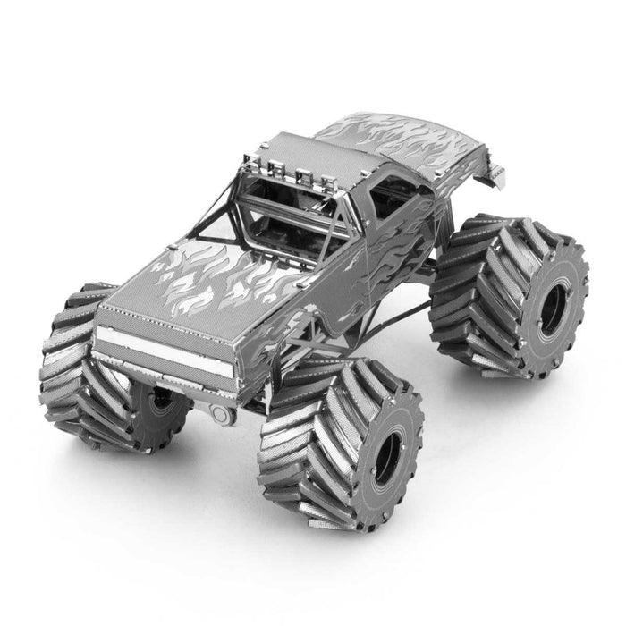 Fascinations Metal Earth Monster Truck Laser Cut 3D Metal Model Kit