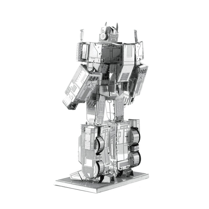 Fascinations Metal Earth Optimus Prime Transformers Laser Cut 3D Metal Model Kit