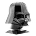 Fascinations Metal Earth Darth Vader Helmet Unassembled Color 3D Metal Model Kit