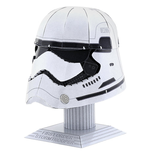 Fascinations First Order Stormtrooper Helmet Unassembled Color 3D Metal Model