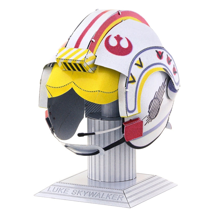 Fascinations Metal Earth Luke Skywalker Helmet Unassembled Color 3D Metal Model