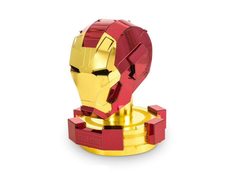 Fascinations Metal Earth Iron Man Helmet Marvel Color Laser Cut 3D Metal Kit