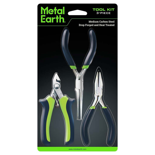 Fascinations 3-Pc Tool Kit (Clippers, Flat Nose Pliers, Needle) for Metal Earth