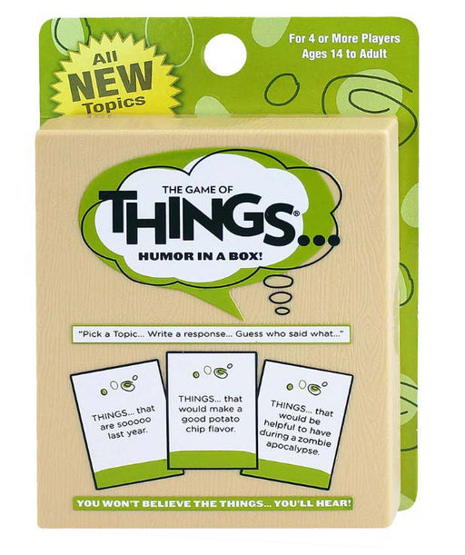 The Game of Things Card Game Travel Pack Expansion