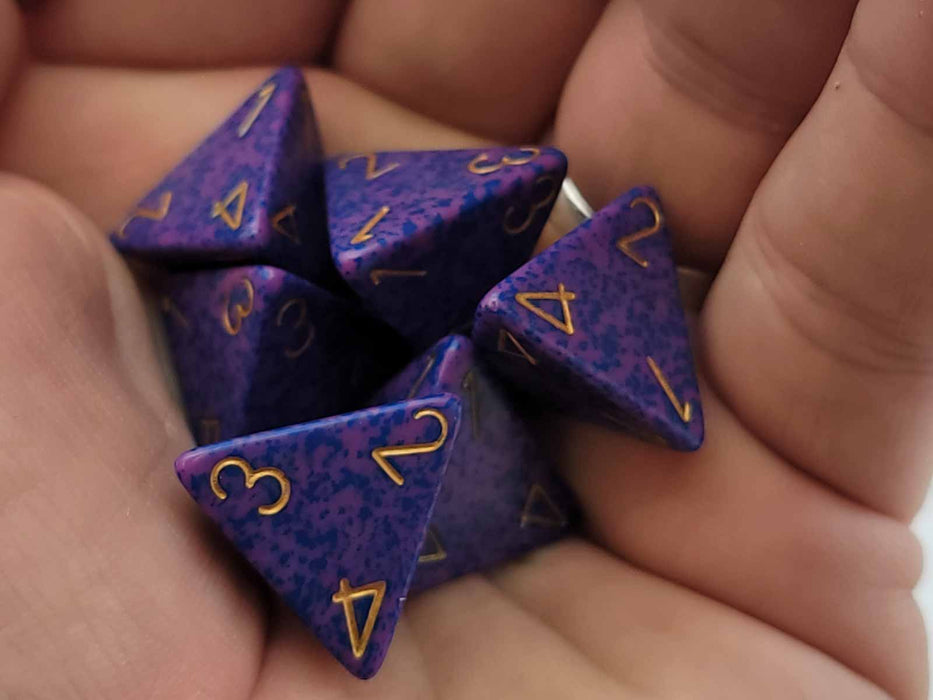 Speckled 18mm D4 Chessex Dice, 6 Pieces - Lathyrus