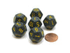Speckled 18mm 12 Sided D12 Chessex Dice, 6 Pieces - Urban Camo