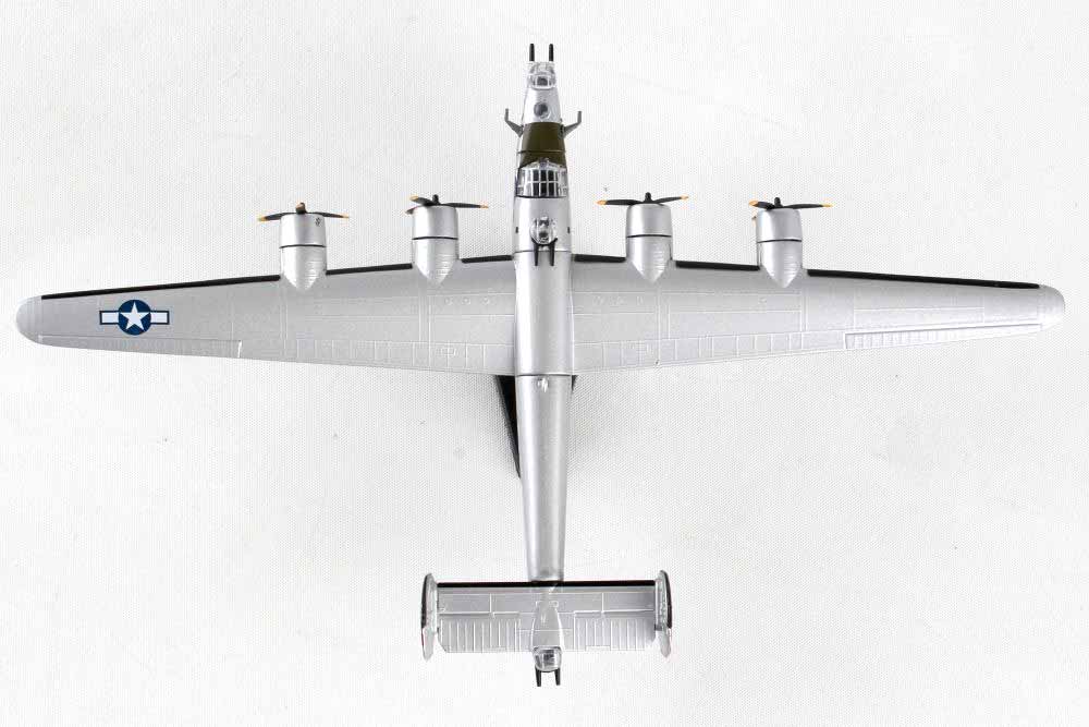 Postage Stamp B-24J 1/163 Million Dollar Baby Diecast Model with Stand
